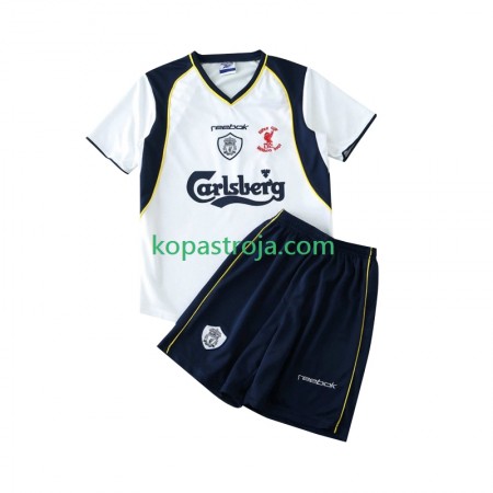 Billiga Fotbollströjor Liverpool LWP 2001 Retro Barn Borta tröja 2002 Kortärmad